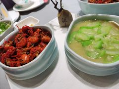 丝瓜拼虾尾-南景饭店(万家丽路店)