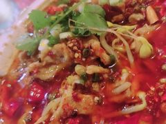 水煮肉片-蘑菇私房菜小馆(杨家坪西城天街店)