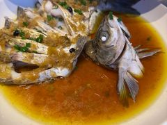 椒汁鳊鱼-金典银峰老鹅馆·昆山菜(亭林公园店)