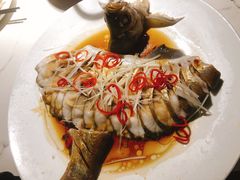清蒸武昌鱼-小凤庭·地道湖北菜武昌鱼·铫子藕汤(黄鹤楼店)