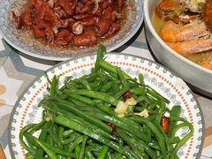 小炒豆角丝-十面欢腾·海鲜面·台式Bistro(长乐路店)