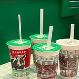 据说是洛阳版“蜜雪冰城”性价比极高 我们点了四杯