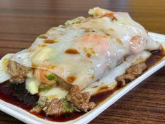 冬菇韭黄鲜虾牛肉肠粉-穗银肠粉店(东川路店)