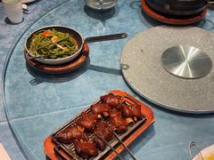 -海派美食·家宴海鲜青岛菜·石锅鲽鱼头(东方城店)