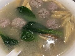 生汆丸子汤-子午路张记肉夹馍(小寨西路店)