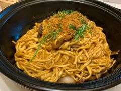 瑶柱砂锅焗伊面-天瑞轩·粤菜餐厅