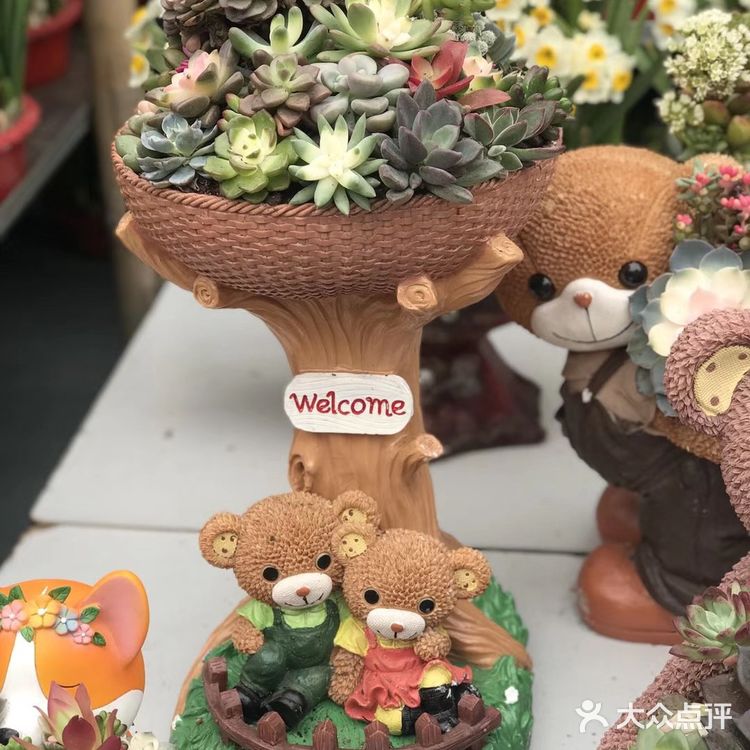 逛花市过年咯！