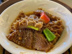 沙茶酱蒸金钱肚-悦湖公馆