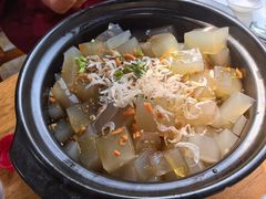 崂山海凉粉-崂山水果园农家宴(泉水鸡店)