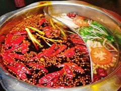 牛油红油锅-大龙传承火锅(太古里店)