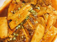 深海黄鱼年糕-径山十八道·风味民间菜(杭州总店)