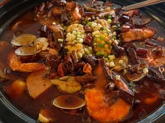 海鲜毛血旺-粤尚腾香居中餐厅(首都机场希尔顿店)