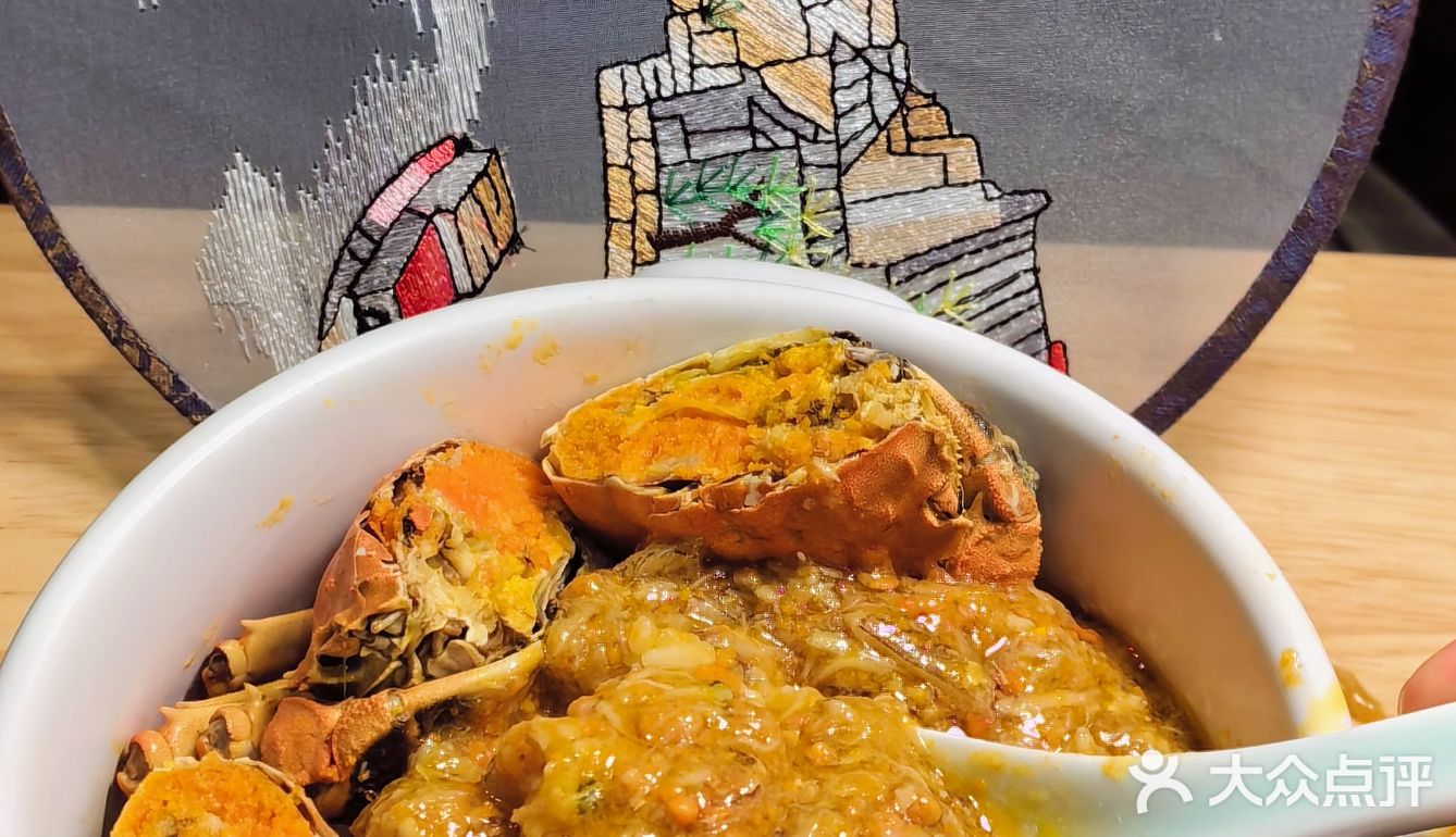 在夫子庙❗️这一口蟹黄面怎么能错过