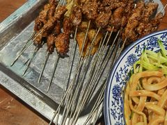 -老兰家传统烧烤炒菜泡馍(小南门店)