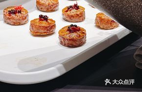Foie Gras Stuffed Lotus Root Cakes