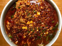 水煮肉片-蜀宴小调·精致家常菜(来福士店)