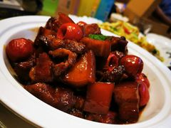 山楂糖醋小排-山楂树融合菜餐厅