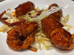 干煎美极罗氏虾-猪肉婆私房菜(华侨城店)