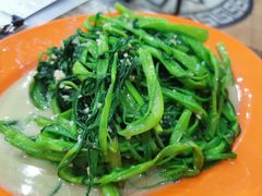 椒丝付腐通菜-贞姨美食·老字号海鲜大排档