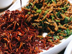 香辣肉丝-姥姥家春饼店(佳亿时尚广场店)