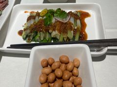 秋葵拌沙虫-黑明餐厅(白鹭洲店)