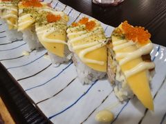 芒果鳗鱼加州卷-名人浅草屋料理(包河万达店)