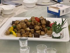 杏鲍菇牛肉粒-渔村盛宴(航空新城店)