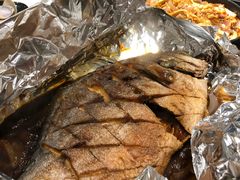 锡纸大金鲳鱼-烧货·活海鲜炭烧(湖滨商业街店)