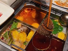 番茄锅底-海底捞火锅(青山湖万达夜宵主题店)