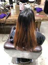 染发前-BABY FACE沙龙