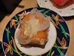 烤三文鱼腩寿司-大起水产回转寿司(道顿堀店)