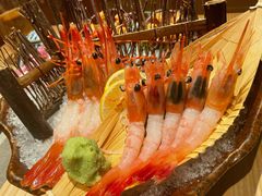 牡丹虾刺身-芯元·碳烤熟成牛肉(经开店)