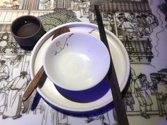 餐具摆设-绿茶餐厅(乐峰广场店)