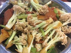干锅菜花-大草原清真饭庄(沙河店)