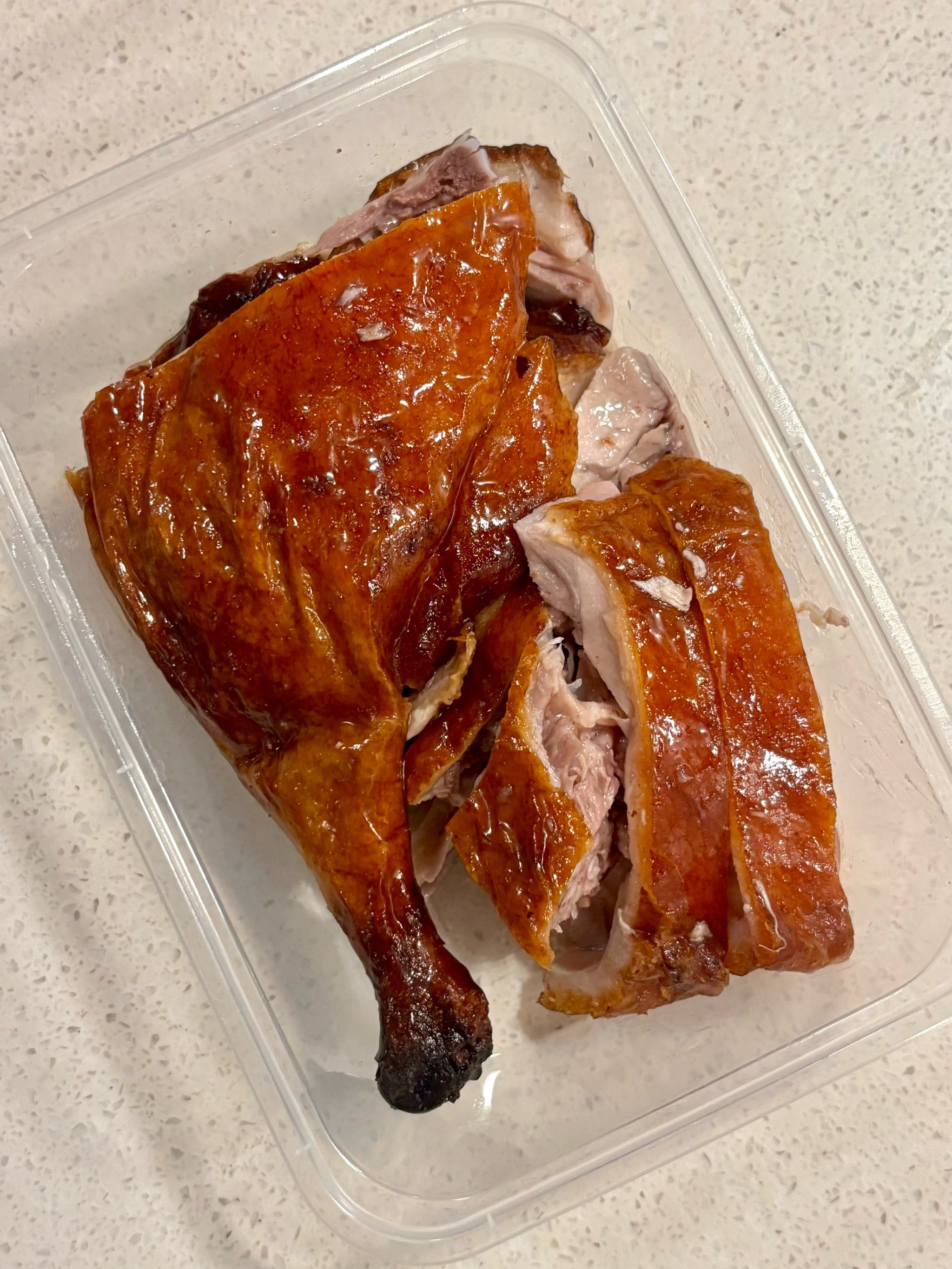 🍖明瓦廊烤鸭你是真有点东西👍皮脆肉肥太香了!