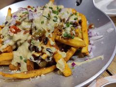 墨西哥熏牛肉chili肉酱薯条-Devils’ Brewery小恶魔精酿啤酒(泛海美式熏肉店)