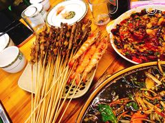 很鲜甜的虾-玛扎烧烤私房菜
