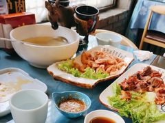 -乔家小院•非遗驴肉•本地小海鲜(滨河路店)