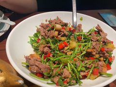 28秒爆炒黄牛肉-望湘园·洞庭渔宴(浦江欢乐颂店)