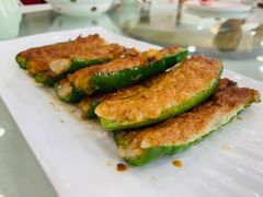 煎酿尖椒-天鲜阁·海鲜粤菜·33年老字号(石槎白云站店)