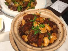 杏鲍菇牛肉粒-港丽餐厅
