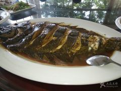 压片鱼-宏源鑫海鲜餐厅·海景婚宴厅(石老人店)