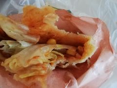 -小红车炸蛋葱油饼