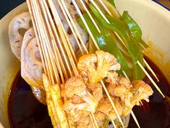 -拈签一笑黄牛肉辣卤串串