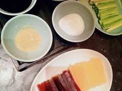 有薄荷的烤鸭配料-西安凯悦酒店·湖畔中餐厅
