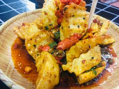 炸土豆-冷峰马家鸡蛋牛奶醪糟(八朗学五巷店)