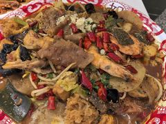 大虾麻辣烫-嗨辣小聚·盘锦河蟹·海鲜烧烤龙虾(盘锦十年好店)