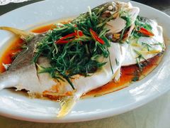 清蒸白花鱼-乡味海鲜农家菜·巽寮土窑鸡(地道美食店)