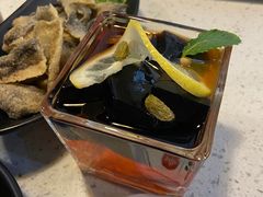 焦糖双色冰粉-鱼酷活鱼烤鱼(北美店)