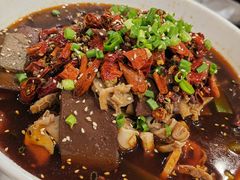 香辣羊血旺-老牌坊•鲁菜名店•地道济南菜(大观园商埠店)